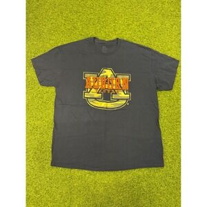 Auburn Tigers‎ Mens XL T-Shirt J America Sportswear Navy Blue Camo Logo Tee
